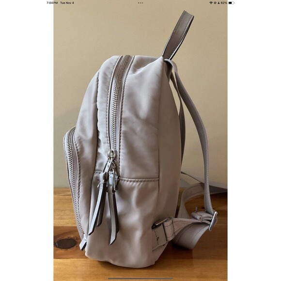 Kate Spade New York Dawn Nylon Medium Backpack in Soft Taupe - Picture 3 of 9